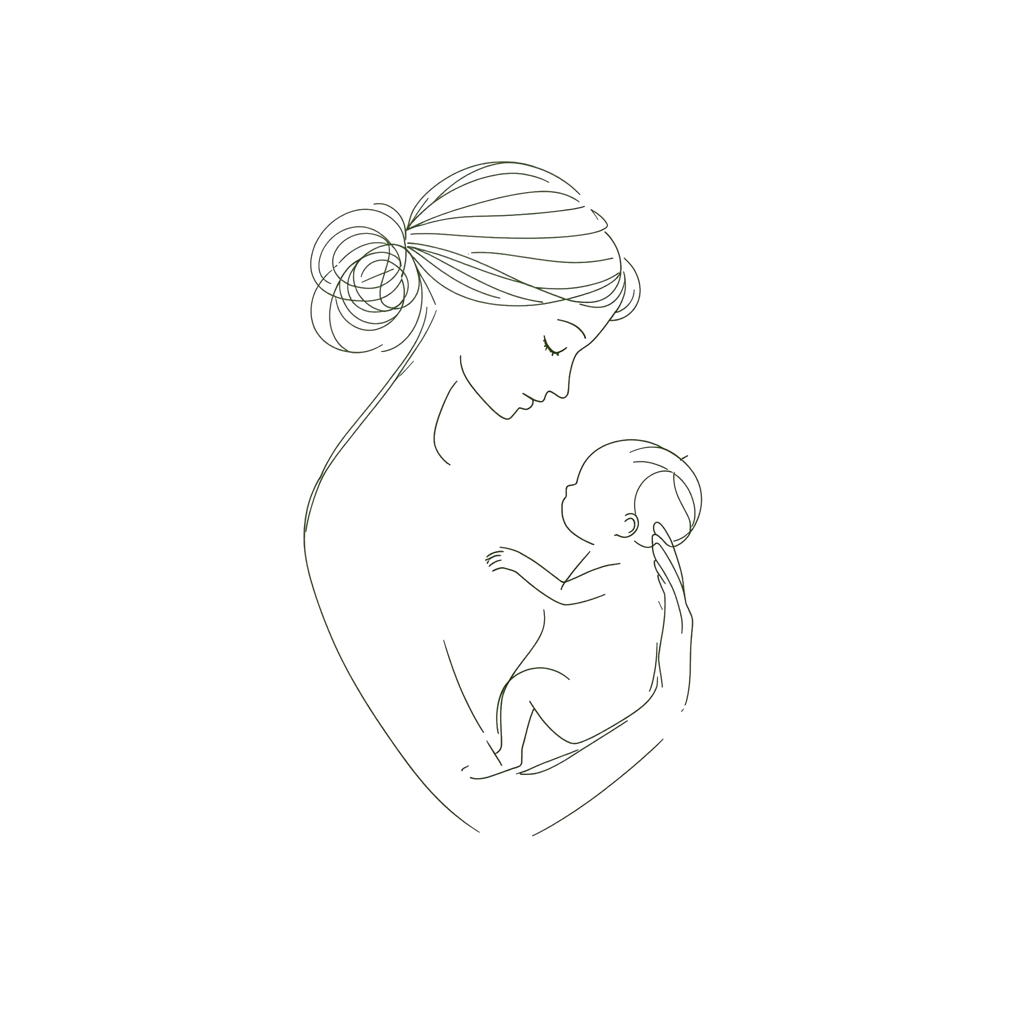 Kinderosteopathie – Mutter mit Baby